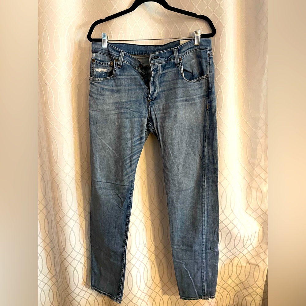 Rag & Bone Mens standard issue slim leg button fly jeans SZ 32